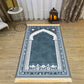 VIKAMAIslamic prayer mat for home worship, Muslim prayer rug suitable for foyer, living room, and travel, portable prayer mat