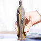 Mini Buddhist Monks Figurines Garden Buddha Zen Statue Tibetan Buddha Figurines Garden Ornament Meditating Buddha Sculpture