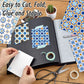 24Pcs/Pack Eid Mubarak Scrapbooking Paper Set,Arabic Background Islamic Eid Pattern Ramadan Paper,Decorative Paper DIY  Crafts
