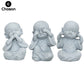 Buddha Stone Statue Little Buddhist Monks Tibetan Buddhism Figurines Zen Garden Ornament Meditation Home Aquarium Decoration