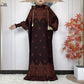 2025 Women Long Sleeves Dress Cotton Ramadan Abaya with Two Hats Muslim Women's Kaftan Dress Dubai Turkey Islam Prayer Clothing