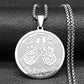 Jewish Bible Stainless Steel Hexagram Chain Necklace Women/Men 72 Names Of The God Moses Necklaces Mezuzah Jewelry collier N227