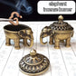 Antique Style Lamp Metal Incense Burner Scented Unscented Candle Holder Home Decor Gift Arabic Incense Burner