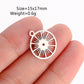 5Pcs Stainless Steel Moon&Sun&Star Charm Jewelry Making Accessories Supplies DIY Necklace Bracelet Celestial Pendants Findings