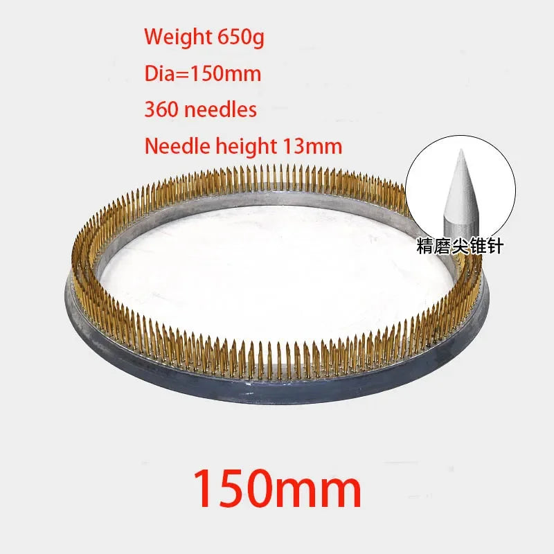 Round Kenzan Ring Japanese Flower Arrangement Base Stainless Copper Ikebana Florist Tool