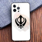 Sikh Khanda Sikhism Phone Case For iPhone 16,15,14,13,12,11,Pro,X,XS,Max,XR,Plus,Mini Soft Black Cover
