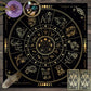 1pc Tarot card tablecloth, twelve constellations divination, starry sky altar cloth, Tarot card game decoration tablecloth