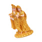 India Radha Krishna Figurine Statue Lifelike Decorative 4x3x7.4inch Altar Shrine Decor for Garden Bonsai Decor Traditional