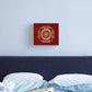 Shri Yantra Sacred Geometry Canvas Print  Cosmic Energy Conductor Wall Art for Home Decor Spiritual Poster Meditation Room Boho