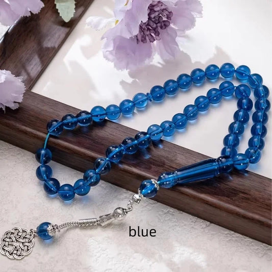 45pcs10mm gift box Mousselin prayer beads, Middle East Tesbiha prayer bracelet, Ramadan rosary gift