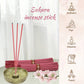 Natural Sweet Cherry Blossom Scented Sticks | Handmade Rolled Cherry Blossom Incense| 25.5cm | Lasting Floral Scent,