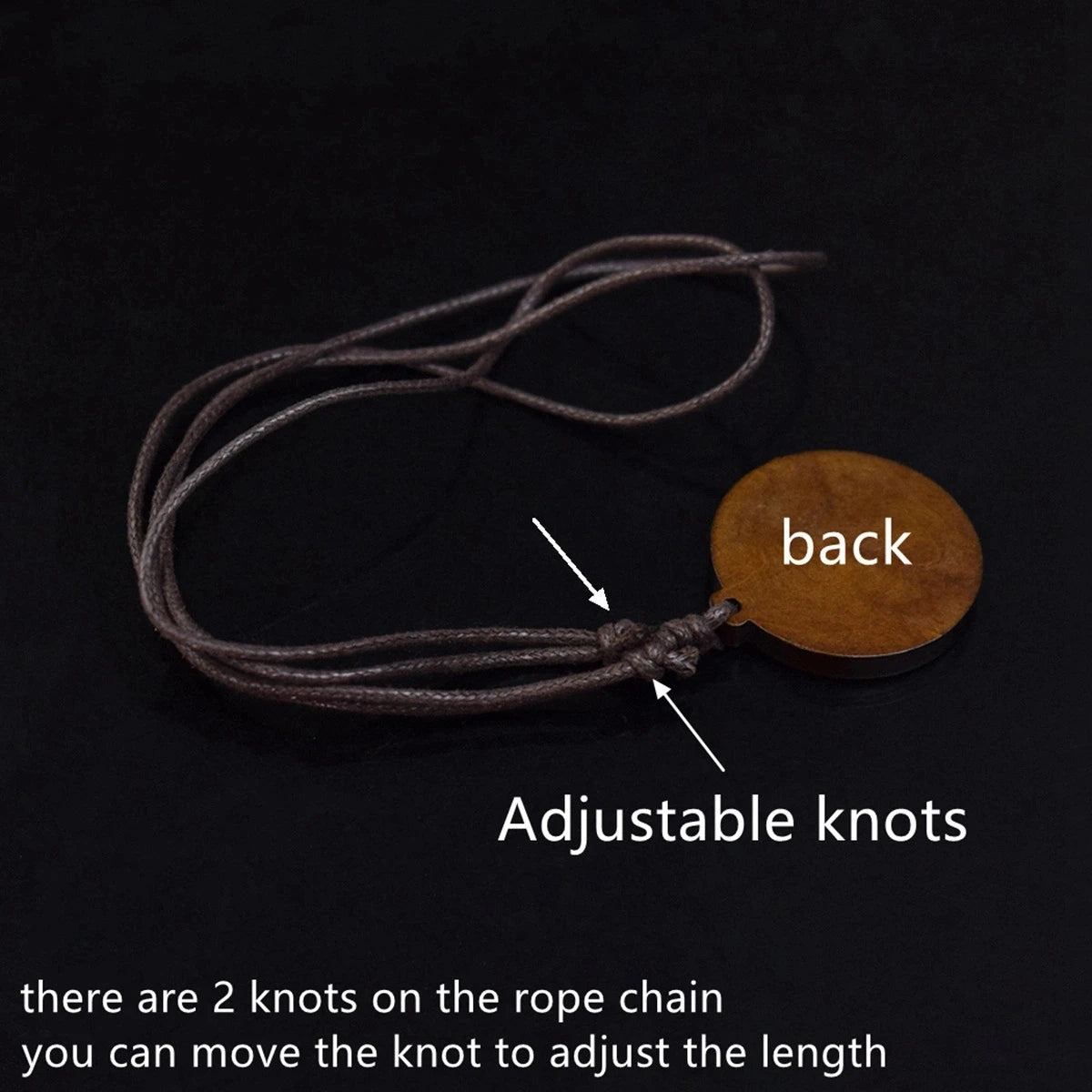 12 Zodiac Signs Rope Chain Necklace Aries Taurus Gemini Cancer Leo Virgo Libra Scorpio Constellation Necklace Wooden Pendant