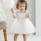 Baby Christening Stuff Dress Baby Dress Girls Party Birthday Wedding Princess White Dresses for Woman