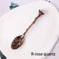 Natural Crystal Tumbled Stone Spoon Magic Energy Divination Halloween Spirit Souvenir Gift Home Decor Christmas Graduation Gift