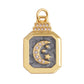 Trendy Shining Moon Star Space Celestial Compass Charm Pendant in Gold Colour , Jewelry Necklace Bracelet Making Supplies M71