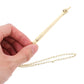 Jewish Gifts Reading Tool Pointer with Chain Decorative Torah Scripture Bible Metal Tool Synagogue Book Metal Finger Tool NEW