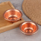 Nepalese Pure Copper Water Supply Bowl Handmade Small Auspicious Hammer Pattern Holy Water Bowl For Buddha Buddhist Supplies