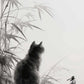 Modern Minimalist Chinese Style Zen Fishing Natural Scenery Poster Canvas Paintings Wall Art Pictures Office Home Decor