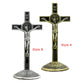 Crucifix with Base Jesus Statue Catholic Table Cross Crucifix Cross for Religious Gifts Home Decor Jesus Decor Collectibles