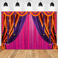 Indian Traditional Photography Background Marigold Green Leaf Hindu Indian Wedding Holi Flowers Garland Anniversary Backdrops