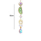 Hanging Crystals for Windows, Agate Pendant Suncatcher Crystal Prism Balls, Rainbow Maker