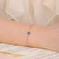Lucktune Stainless Steel Turkey Evil Eye Bracelets for Women Flat Blue Evil Eye Lucky Chain Charm Bracelet Jewelry Pulsera Gifts