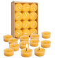 6/12Pack Beeswax Honey Candles for Ritual Tealight Candles Church Prayer Religous Prayer Candles Wholesale Decor Party Birthday