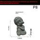 Cute Little Monk Buddha Statue Chinese Style Fish Tank Moss Landscaping Zen Garden Decoration Oriental Aesthetic