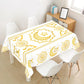 Ramadan Kareem Table Cover White Gold Ramadan Decor 2026 For Home Tablecloth Islamic Muslim Party Supplies Eid Al-Fitr Gift