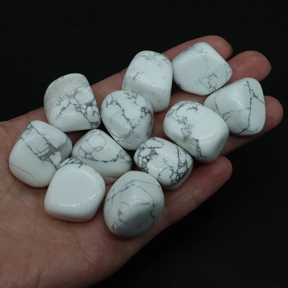 Natural Tumbled Stones Bulk Polished Moonstone Rocks Gemstones Assorted Healing Crystals for Home Garden Tank Aquarium Decor