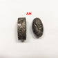 New Sword Handle Tsuka Alloy Fuchi Kashira For Japanese Samurai Katana Wakizashi Sword Fittings