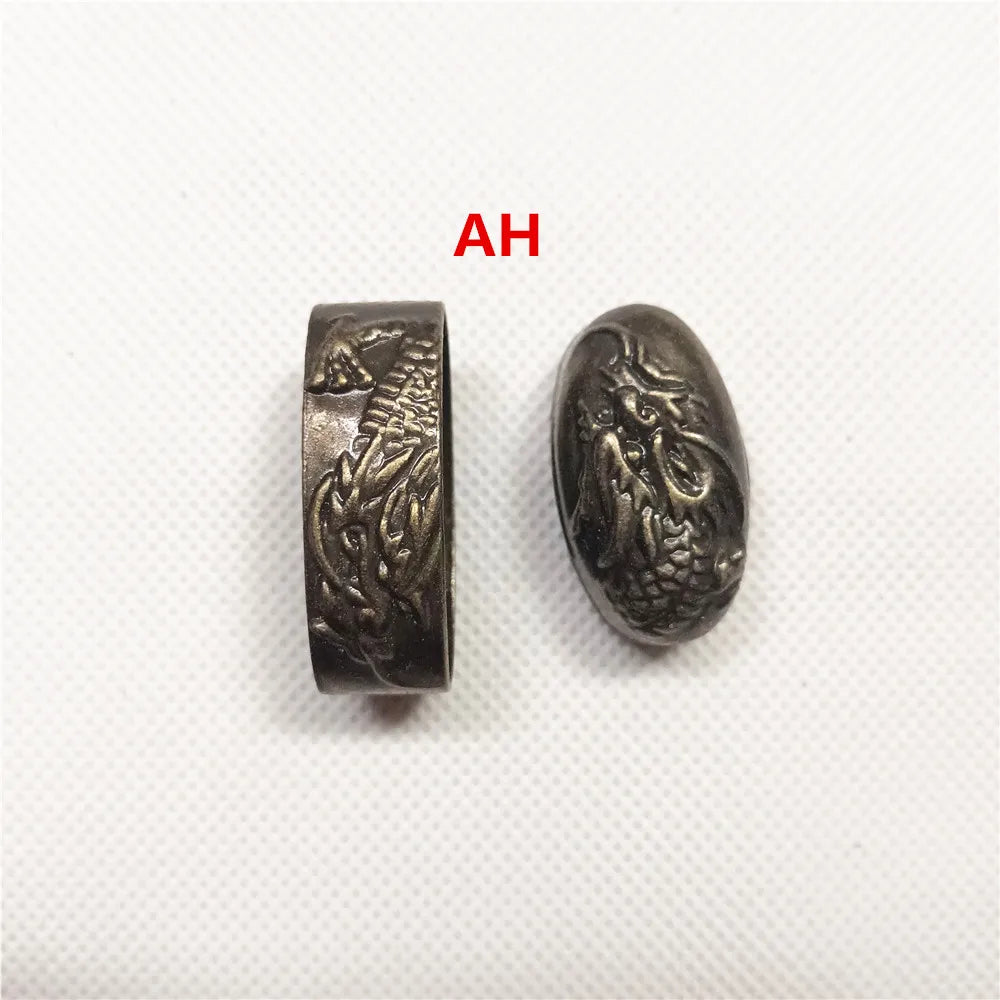 New Sword Handle Tsuka Alloy Fuchi Kashira For Japanese Samurai Katana Wakizashi Sword Fittings
