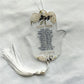 Mitzvah Souvenir Gift,Car Pendant Hang Tassel & Pearl & Wires,Hamsa Custom, Prayer Hebrew Inscription, Blessing Dedication,10Pcs