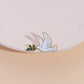 Peace Dove Olive Branch Enamel Pin Animal Pigeon World Peace Theme Metal Brooch Lapel Badge Jewelry Decoration Gift For Friends