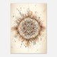 Boho Flower of Life Meditation Poster Positive Energy Sacred Geometry Canvas Painting Spiritual Wall Art Living Room Home Decor