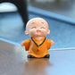 Mini Buddhas Statue Little Buddhists Monks Buddhism Figurine Zen Ornament Home Aquarium Tank Garden Yard Decoration