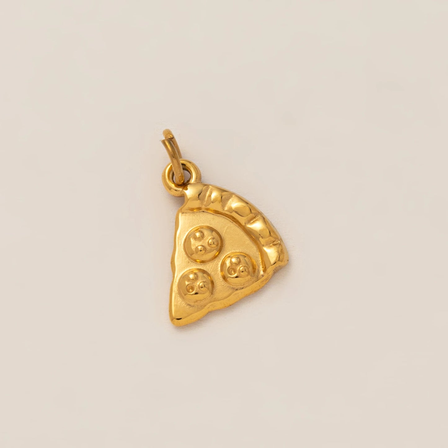 1PC minimalist gourmet style pendant, stainless steel plated with 18K gold, DIY preferred jewelry accessory