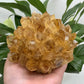 650g Natural Raw Citrine Quartz Stone Crystal Cluster Healing Yellow Stones Mineral Specimen Home Decoration 1pcs