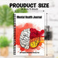 1SET Spiral Notebooks Daily Mental Health Journal, Self-Care, Meditation & Emotional Tracking Diary for Men and Women, Anxiety R