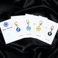 1pc Trendy Turkish Blue Evil Eye Keychain with Cute Charm Personalized Key Ring Stylish Bag Decoration Accessories Fashion Gift