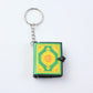 Creative Mini Bible Keychain Real Paper Can Read Religion Christian Cross Keychain Holder Car Keychain Fashion Gift Jewelry