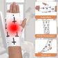 1/2/5 Roll Christian Athletic Tape 23Ft Serrated Edges Skin-Friendly Cotton Sport Wrist-AA85
