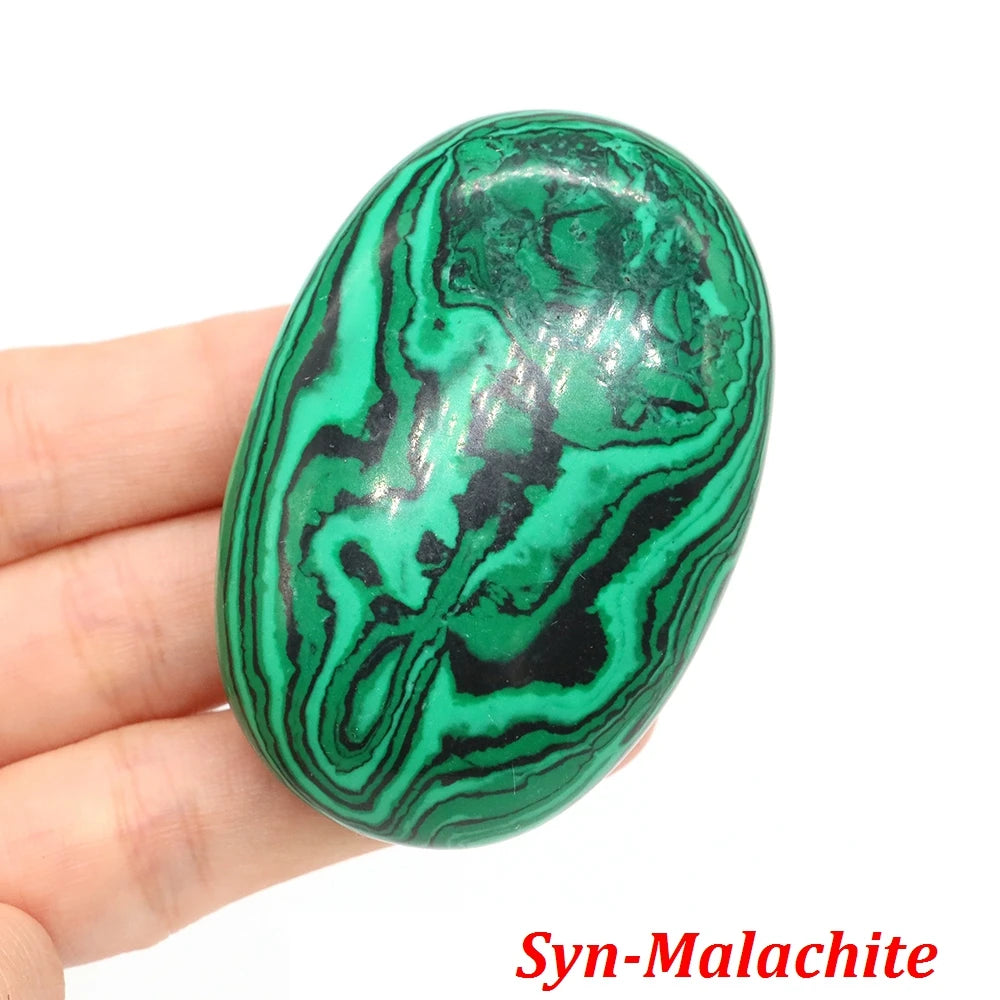 Natural Crystal Amethyst Palm Stone Reiki Healing Oval Pocket Palm Worry Stone Yoga Meditation Spiritual Healing Gem Home Decor