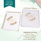 Your Perfect Day Wedding Planner Book And Organizer Hardcover Journal Bridal Planning Binder With Countdown Calendar Bride Gifts