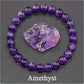 6/8mm Reiki Blue Apatite Bead Bracelet Men Women Natural Stone Blood Circulation Stimulate Enthusiasm Health Care Couple Jewelry