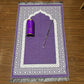 1set Islamic Prayer Mat With Rosary Beads Muslim The Spire Pattern Ramadan Prayer Mats Portable Travel Muslim Prayer Rugs Gift