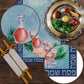 Happy Passover Wine Matzo Linen Table Runner Holiday Party Decor Jewish Pesach Seder Plate Table Runners Passover Decorations
