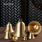 Large Chinese Style Copper Bell Buddhist Hall Wind Chime Decoration Retro Household Small Bell Buddhist Ornament Hanging