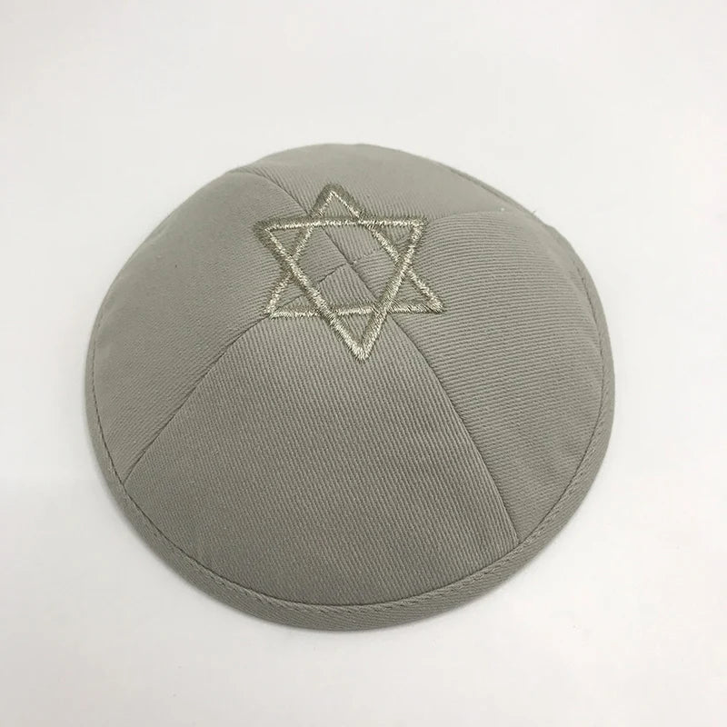 Star of David Kippot Kippa Kippah Kipa 15cm Jewish Yarmulke Beanies hat Skull cap