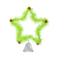 Christmas Fuzzy Grinch Star Tree Topper Holiday Festive Creative Grinch Decoration Christmas Party Home Decor Ornament